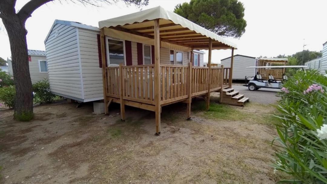 Mobil Home Camping **** Canet En Roussillon ภายนอก รูปภาพ